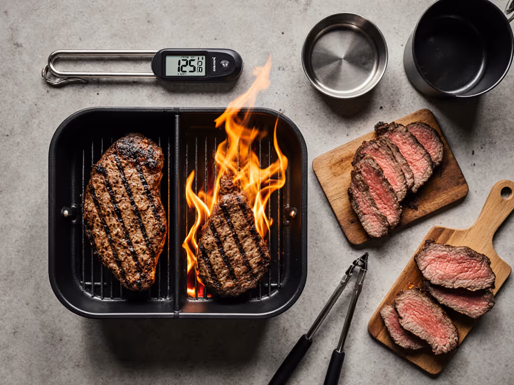portable_grill_reverse_sear_steak_cooking_setup