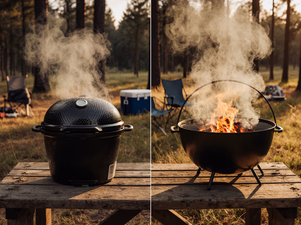 Portable Pellet Grill vs Charcoal: Real-World Flavor Test