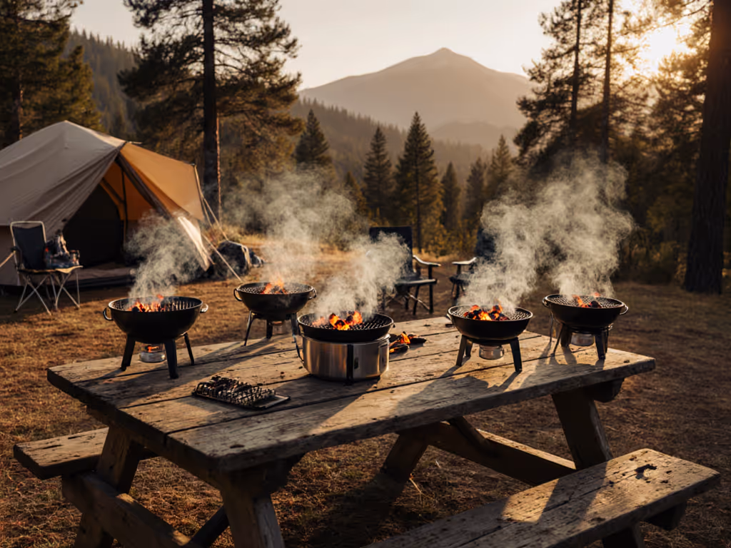 Portable Camping Charcoal Grill Face-Off: Top 5 Tested