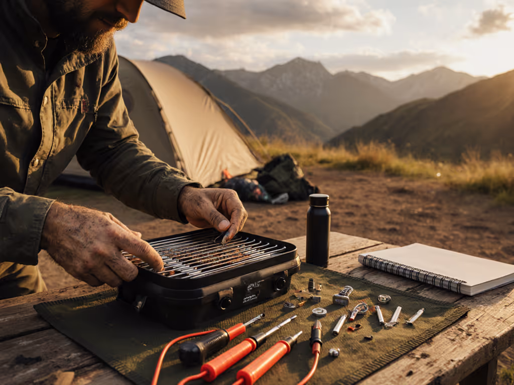 Portable Grill Field Repair Guide: Diagnose 7 Common Issues