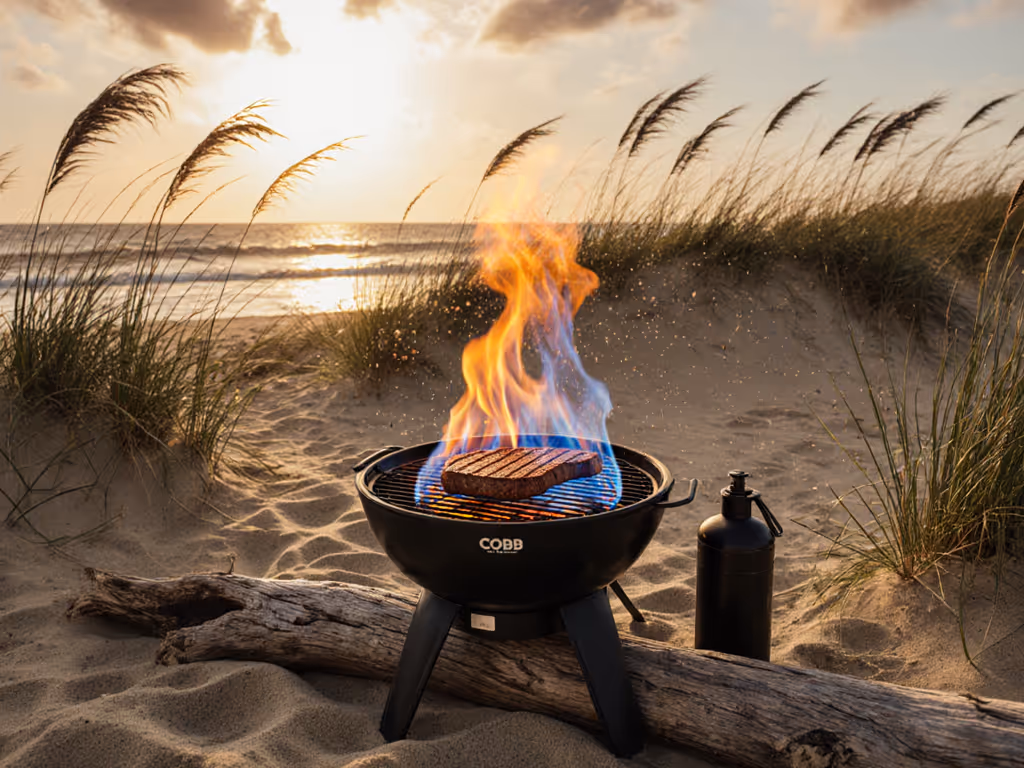 COBB Infrared: Less Fuel, Same Flame Portable Grilling