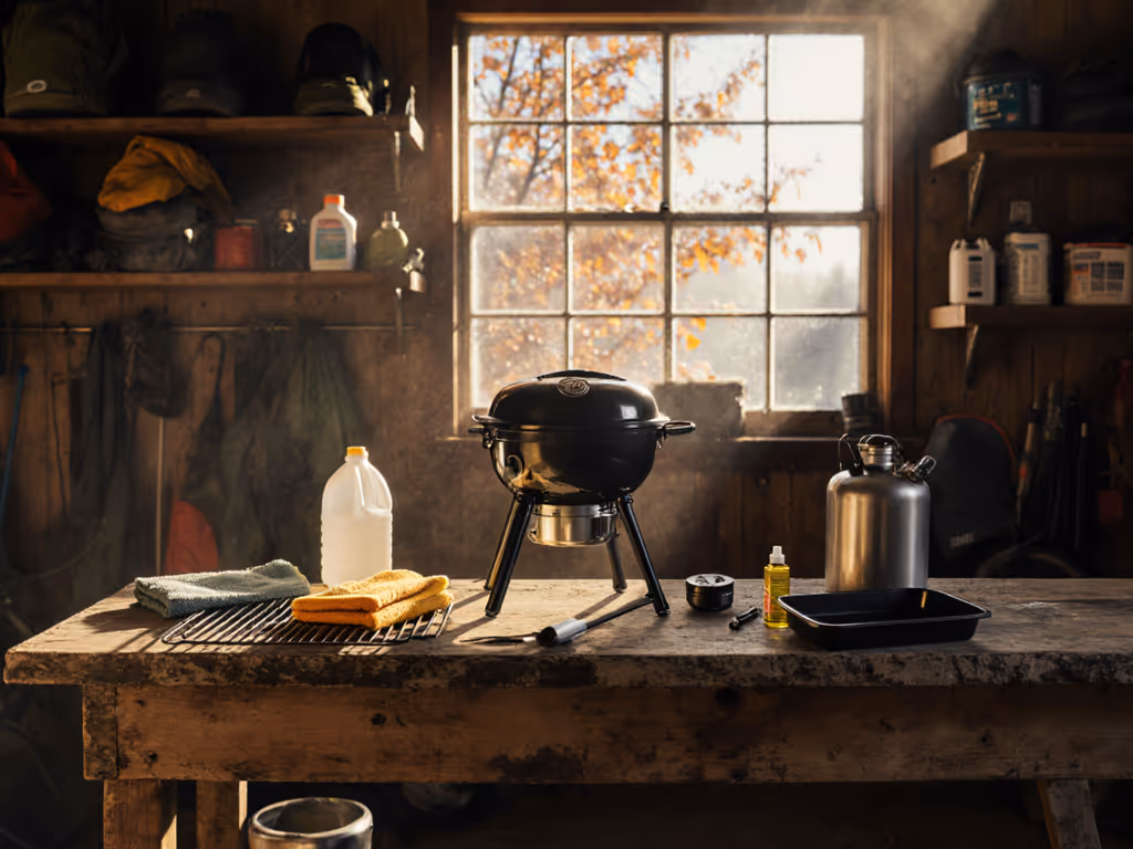 Portable Travel Grill Winter Storage Guide