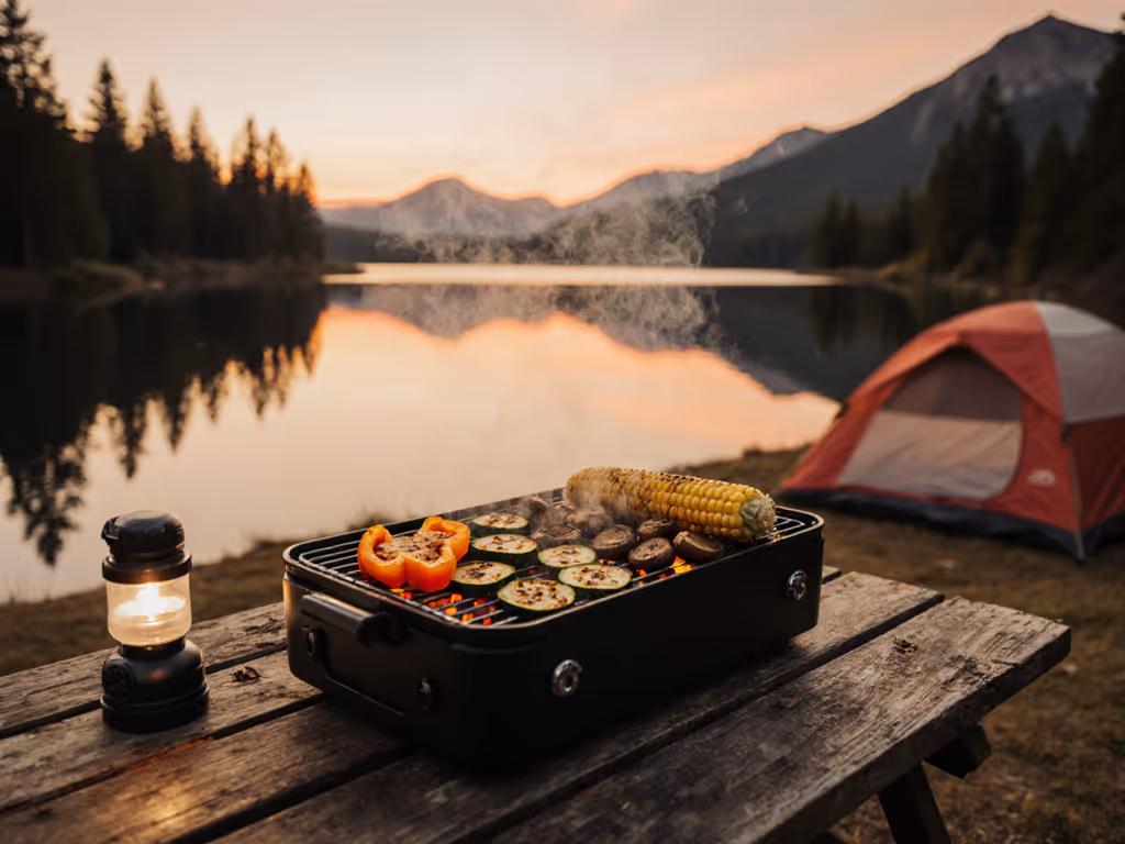 Top 5 Portable Travel Grills for Plant-Based Cooking