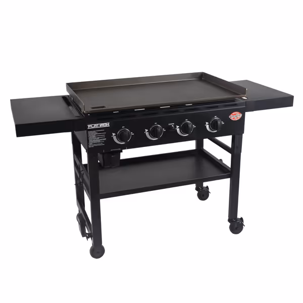 Char-Griller Flat Iron 4-Burner Flat-Top Griddle